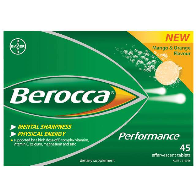 Berocca Performance Mango & Orange 45s