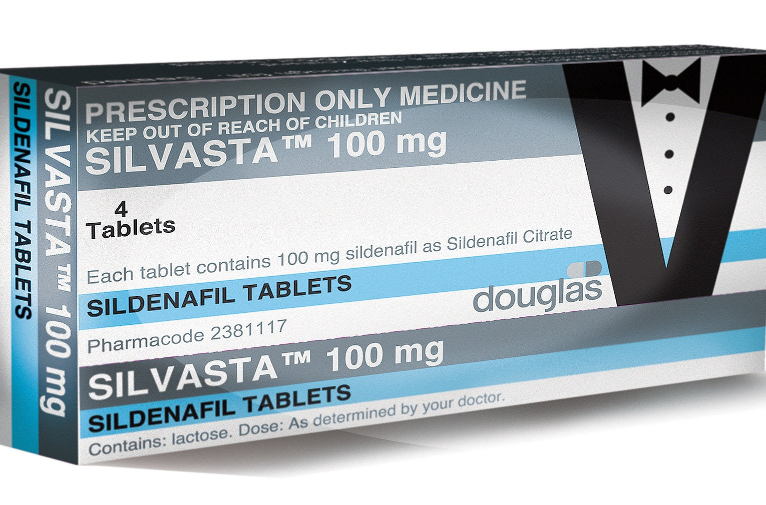 Silvasta Sildenafil Citrate 100mg Tablets 4 (Prescription Only: Do Not Buy Unless You Have A Script)