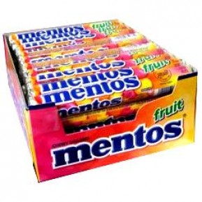 Mentos Fruit Rolls 40G Pack Of 40