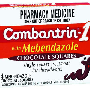 Combantrin 1 Chocolate Squares 4s