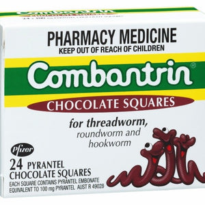 Combantrin Chocolate Squares 24s