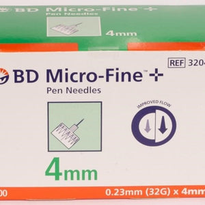 Bd Micro-Fine+Pen Needles 32Gx4mm 100