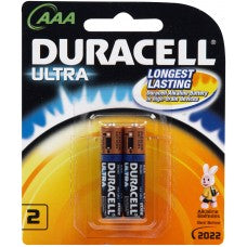 Duracell Ultra 1.5V Aaa 2Pk (Mx2400B2)