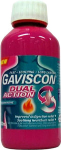 Gaviscon Dual Action Peppermint 300ml