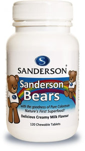 Sanderson Bears Colostrum Milk Chewable 120s
