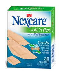 Nexcare Soft N Flex Bandages Assorted 30s