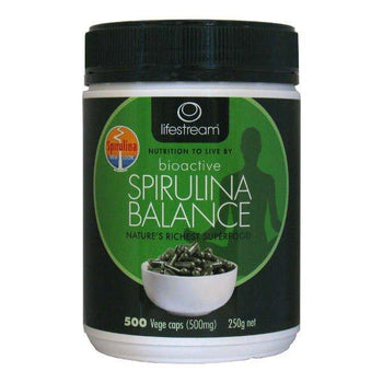 Lifestream Spirulina Bioactive 500mg 100s