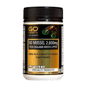 Go Healthy Mussel 2600 Nz Green 180s