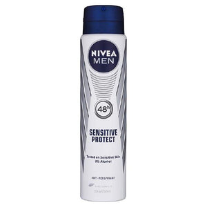 Nivea Deodorant Sensitive Protect Aerosel Men 250ml
