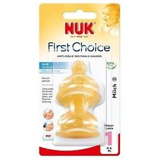 Nuk Classic Silicone Teat Size 2 Medium 2Pk