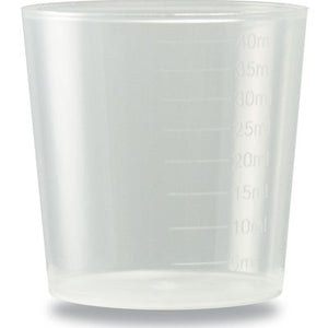Packtech Medicine Cup Clear 40ml 80Pk