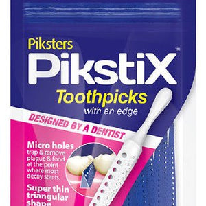 Piksters Pikstix Toothpicks 30Pk