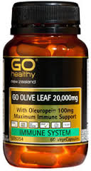 Go Healthy Olive Leaf 20000mg 60s