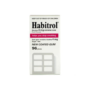 Habitrol Gum Fruit 4mg 96s