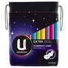 U By Kotex Ultrathin Pad Wings Overnight Long 8s