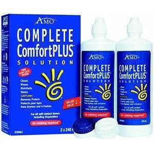 Complete Easy-Rub Solution 2 X 240ml & Lens Case
