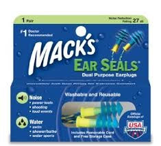 Macks Ear Seals On Lanyard 1 Pair
