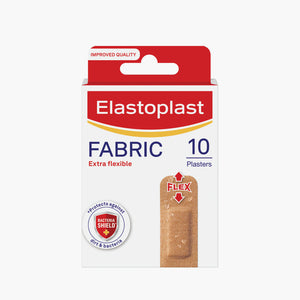 Elastoplast Fabric Strips - 40 strips, durable and hypoallergenic bandages for first aid