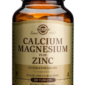 Solgar Calcium/Magneisum/Zinc 100Tab
