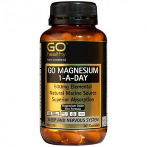Go Healthy Magnesium 1 A Day 500mg 120s