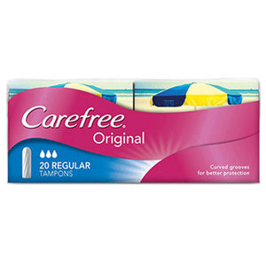 Carefree Selections Light Regular Tampons 20s