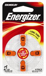 Energizer Battery Hearing Aid Az13 4Pk