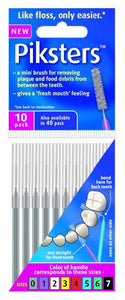 Piksters Interdental Silver 0.32mm Strt 40