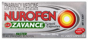 Nurofen Zavance Liquid Capsules 40s