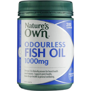 Natures Own Omega 3 Fish Oil 1000mg 200s