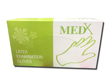 Med-X Gloves - Small Latex Gloves (Set of 100)