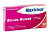 Maxiclear Sinus Relief 10mg 30s