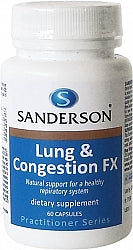 Sanderson Lung & Congestion Fx 60s