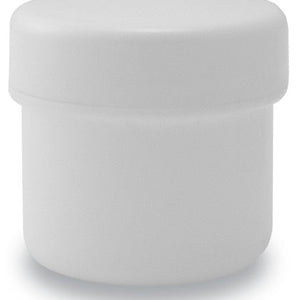 Packtech Ointment Pots & Lid 500G White 10Pk