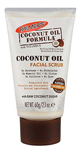 Palmers Coconut Oil Facial Scrb 60g