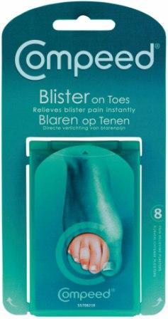 Compeed Blister On Toes Plaster 8Pk