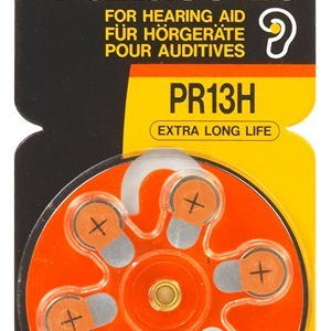 Panasonic Hearing Aid Batterry (Pr48/13H Orange)