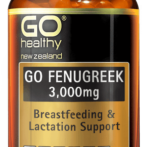 Go Healthy Fenugreek 3000mg 120s