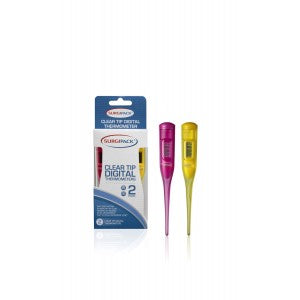 Surgipack Thermometer Clear Tip 20Pk