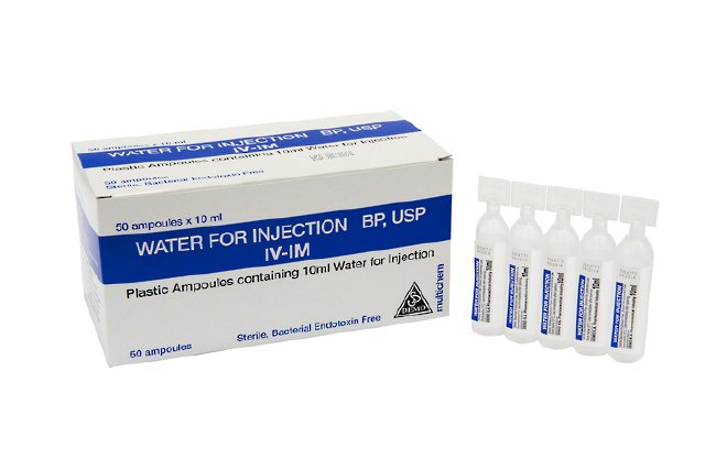 Water For Injection 10ml 50s