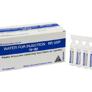 Water For Injection 10ml 50s