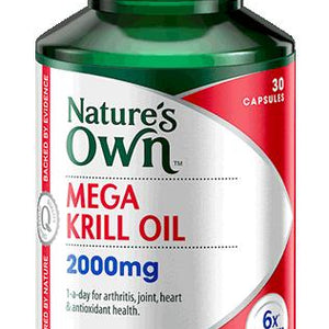 Natures Own Mega Krill Oil 2000mg 30s