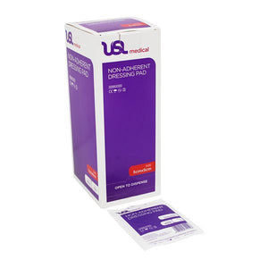 Usl Medium Non Adhesive Pad 10X10cm Box 100