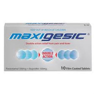 Maxigesic Tablets 500mg 10s