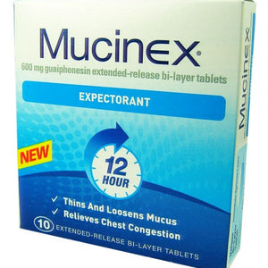Mucinex Se 600mg Tabs 20s