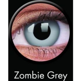 Colourvue Zombie Gray Crazy Colour Contact Lenses 1 Pair