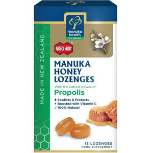 Manuka Health Manuka Honey Lozenges Propolis 15Pk