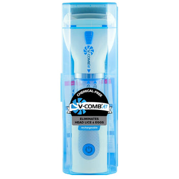 Licetec V Comb A1 - Head Lice and Nit Remover with Advanced Suction Technology