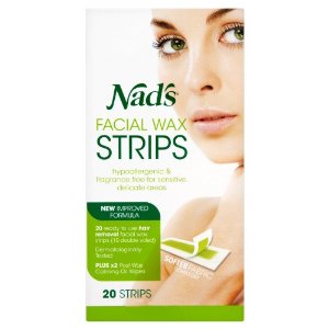 Nads Facial Wax Strips 20s