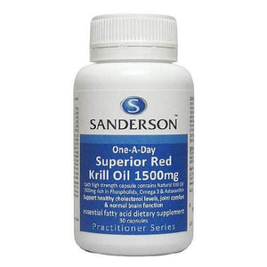 Sanderson Krill Oil 1500mg 30s