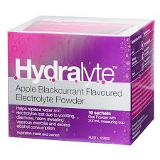 Hydralyte Sachet Apple/Blackcurrent 10s